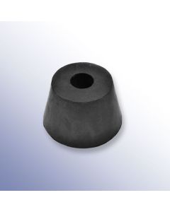 Cylindrical Bumper 85mm Diameter x 52mm Height SBR/NR Primary Image