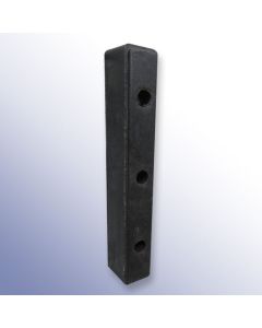 Rectangular Dock Bumper 490mm Length x 80mm Width x 90mm Height SBR/NR Primary Image