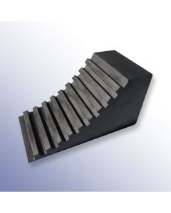 Small Lightweight Wheel Chock 174mm Length x 94mm Wide x 90mm Height Primary Image