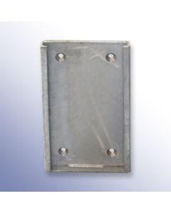 Slimline Dock Bumper Back Plate 460mm Length x 270mm Width x 35mm Height Steel (for use with 6010888) Primary Image