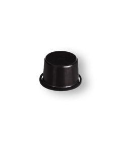 Pack of 72pcs Cylindrical Stick-On Foot, Ø 20.6mm x H 3mm, Black Primary Image