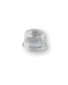 Pack of 64pcs Cylindrical Stick-On Foot, Ø 16.5mm x H 10.2mm, Clear Primary Image