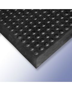 FLEXI Anti-Fatigue Mat 900mm x 600mm x 16mm, Black Primary Image