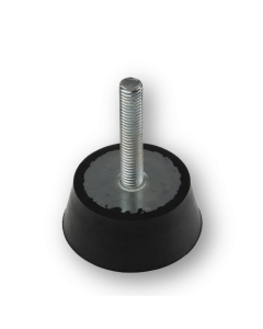 FMD Rubber mount Diameter 49mm Height 20.5mm M8x40, NR 65 ShA Standard Steel Primary Image