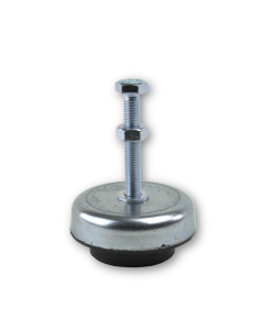 FMB Rubber mount, Diameter 125mm Height 52mm M16x110, NR 75 ShA Standard Steel Primary Image