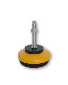 KFL Levelling Foot, Ø160mm H48mm M20x125mm, NR 60 ShA Standard Steel Primary Image