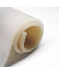 Solid Silicone Sheet - 1.2m Wide x 2mm Thick, Translucent, FDA, 60 ShA Primary Image