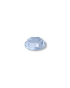 Pack of 100pcs Cylindrical Stick-On Foot, Ø 12.7mm x H 3.5mm, Clear Primary Image