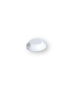 Pack of 100pcs Cylindrical Stick-On Foot, Ø 12.7mm x H 3.5mm, White Primary Image