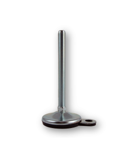Stainless Steel Bolt Down Levelling Foot, 100mm Diameter base 150xM16 Stainless Steel 304 Thread Primary Image