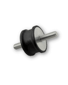 AF Shear Mount (M/M), Ø20mm H30mm, M6x18mm, NR 45 ShA Standard Steel Primary Image