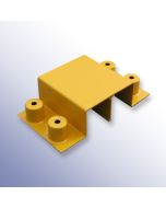 Heavy Duty Cable Cover Bridge Yellow 370mm Length x 400mm Width x 175mm Height Primary Image