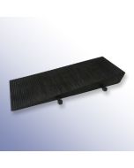 Heavy Duty Cable Cover Long Wedge 1200mm Length x 400mm Width x 145mm Height Primary Image