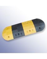 50mm High Economy Speed Bump Centre Black and Yellow Primary Image
