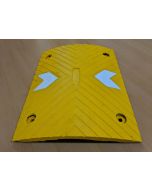 50mm High Dune Speed Ramp Centre Section Yellow Primary Image