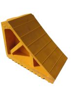 Yellow Wheel Chock 270mm Length x 120mm Width x 185mm Height Primary Image