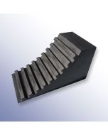 Small Lightweight Wheel Chock 174mm Length x 94mm Wide x 90mm Height Primary Image
